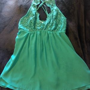 Teal BabyDoll Lingerie